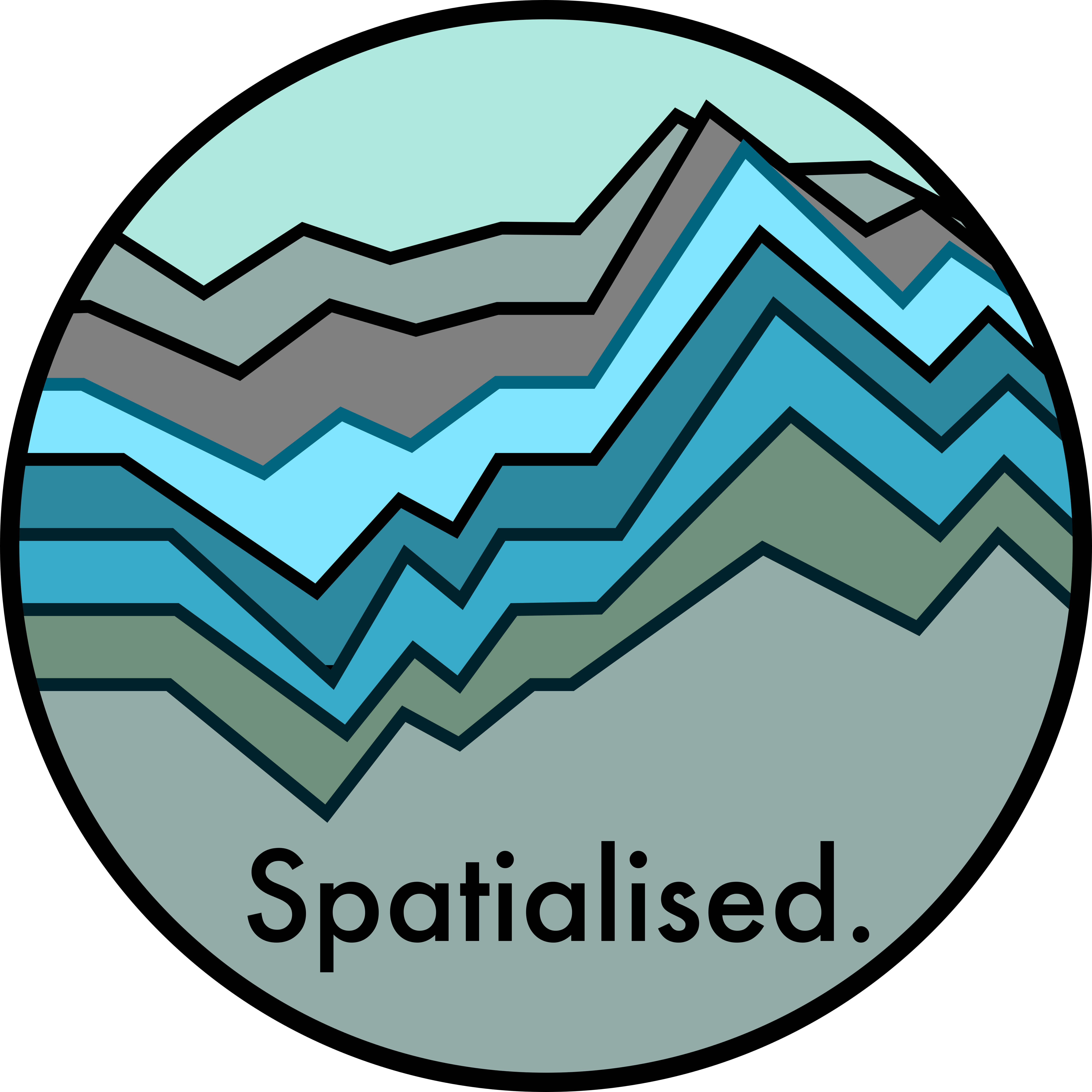 Spatialised logo